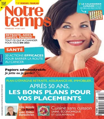 Notre Temps N°638 – Février 2023