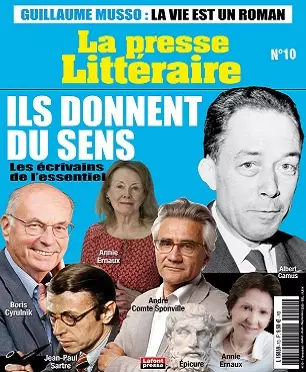 La Presse Littéraire N°10 – Juillet-Septembre 2020