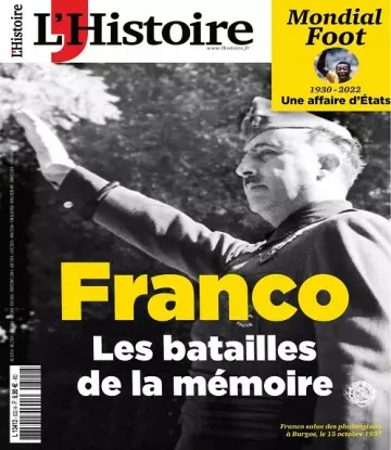 L’Histoire N°502 – Décembre 2022