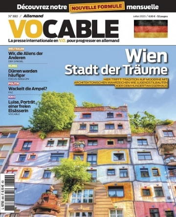 Vocable Allemand N°880 – Juillet 2023