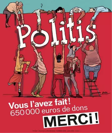 Politis N°1687 Du 6 au 12 Janvier 2022