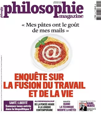 Philosophie Magazine N°144 – Novembre 2020