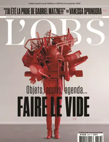 L’Obs N°2878 - 2 au 8 Janvier 2019