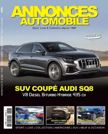 Annonces Automobile N°316 – Août 2019