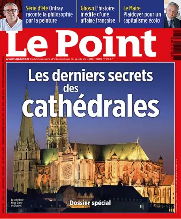 Le Point N°2447 Du 25 Juillet 2019