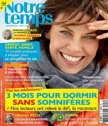 Notre Temps N°623 – Novembre 2021