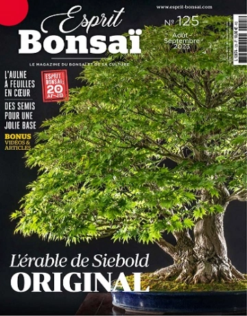 Esprit Bonsaï N°125 – Août-Septembre 2023