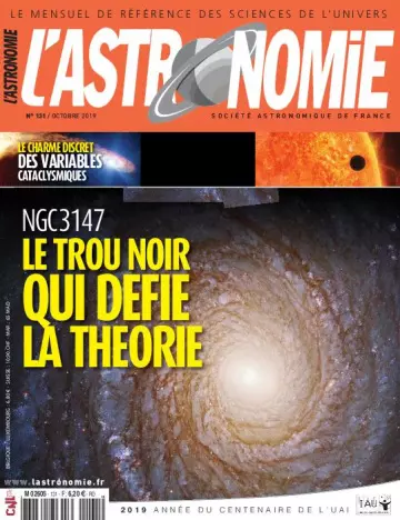 L’Astronomie - Octobre 2019