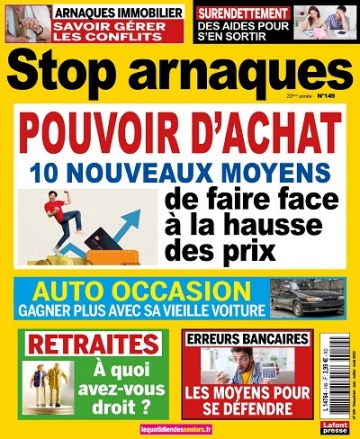 Stop Arnaques N°149 – Juin-Août 2023