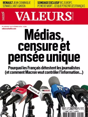 Valeurs Actuelles N°4289 Du 7 Février 2019