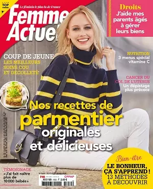 Femme Actuelle N°1850 Du 9 Mars 2020