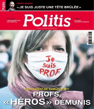 Politis N°1624 Du 22 au 28 Octobre 2020