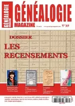 Généalogie N°369 – Mai 2018