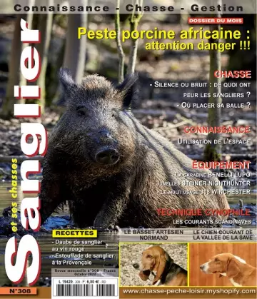 Sanglier et Ses Chasses N°308 – Octobre 2022