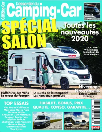 L’Essentiel du Camping-Car - Novembre 2019 - Janvier 2020