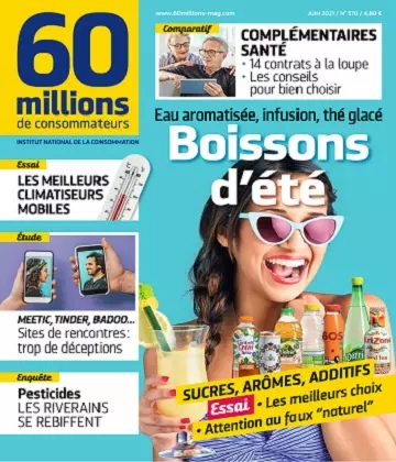 60 Millions De Consommateurs N°570 – Juin 2021