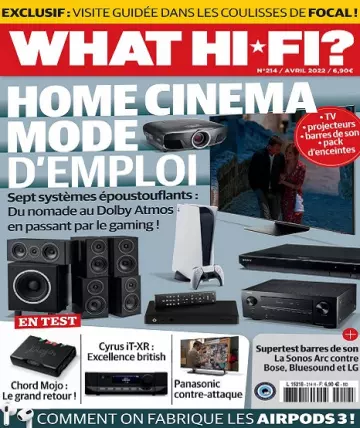 What Hi-Fi N°214 – Avril 2022