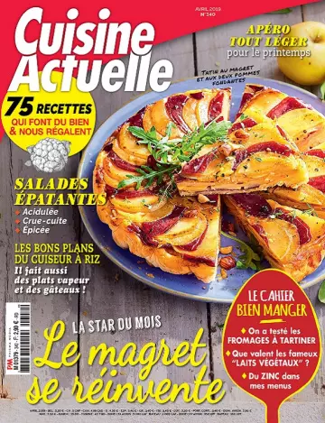 Cuisine Actuelle N°340 – Avril 2019