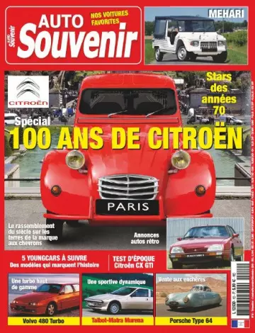 Auto Souvenir - Octobre-Décembre 2019