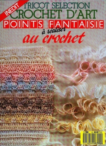 Points fantaisie à réaliser au crochet