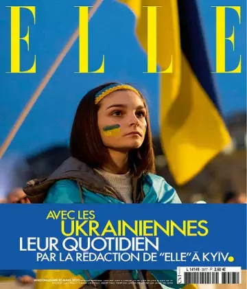 Elle N°3977 Du 10 au 16 Mars 2022