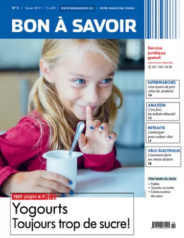 Bon à Savoir N°2 – Février 2019