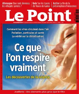 Le Point N°2501 Du 30 Juillet 2020