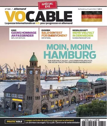 Vocable Allemand N°868 Du 7 Juillet 2022