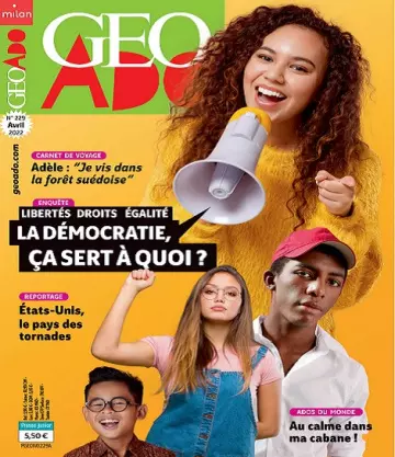 Geo Ado N°229 – Avril 2022