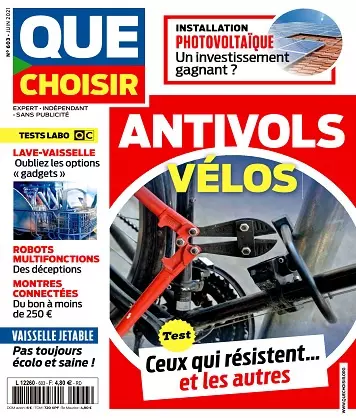 Que Choisir N°603 – Juin 2021