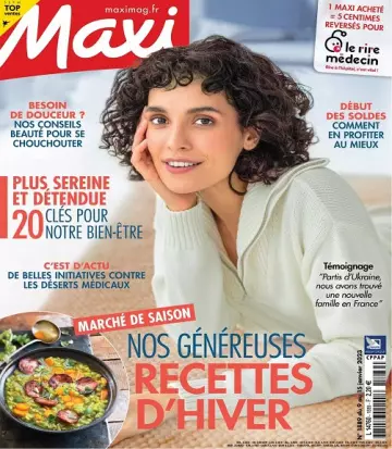 Maxi N°1889 Du 9 au 15 Janvier 2023