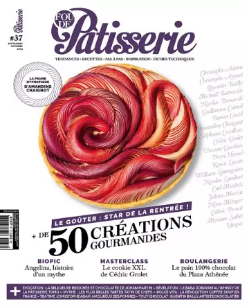 Fou De Pâtisserie N°37 – Septembre-Octobre 2019