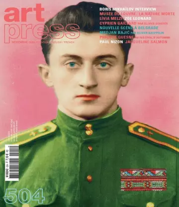 Art Press N°504 – Novembre 2022