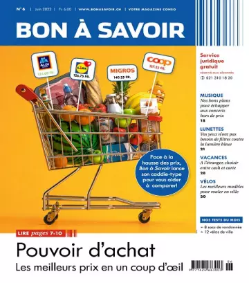 Bon à Savoir N°6 – Juin 2022