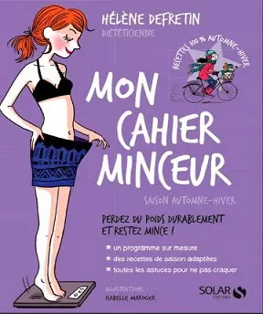 Mon cahier minceur Automne-Hiver