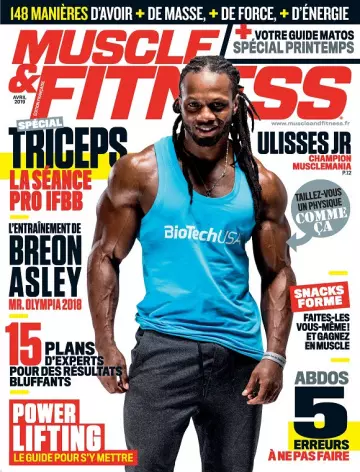 Muscle et Fitness N°376 – Avril 2019