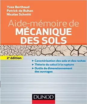 Aide-mémoire de mécanique des sols