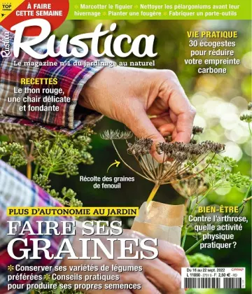 Rustica N°2751 Du 16 au 22 Septembre 2022