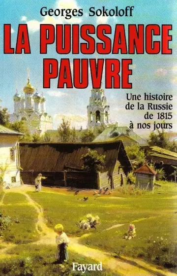 LA PUISSANCE PAUVRE - GEORGES SOKOLOFF