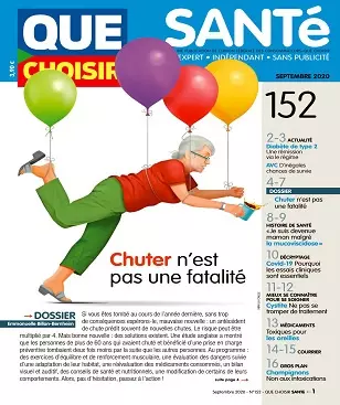 Que Choisir Santé N°152 – Septembre 2020