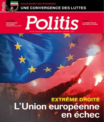 Politis N°1726 Du 6 au 12 Octobre 2022