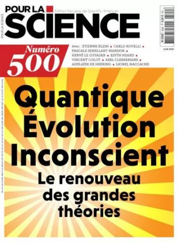 Pour la Science N°500 Juin 2019