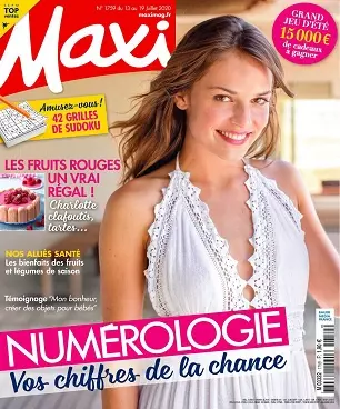 Maxi N°1759 Du 13 au 19 Juillet 2020