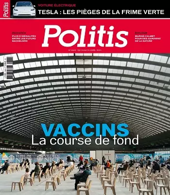 Politis N°1649 Du 15 au 21 Avril 2021