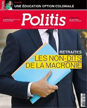 Politis N°1588 Du 30 Janvier 2020