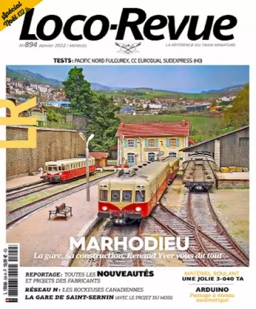 Loco-Revue N°894 – Janvier 2022