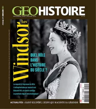 Geo Histoire N°54 – Décembre 2020-Janvier 2021