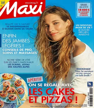 Maxi N°1862 Du 4 au 10 Juillet 2022