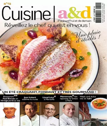 Cuisine A&D N°72 – Juillet-Août 2022