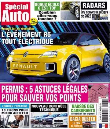 Spécial Auto N°45 – Janvier-Mars 2022